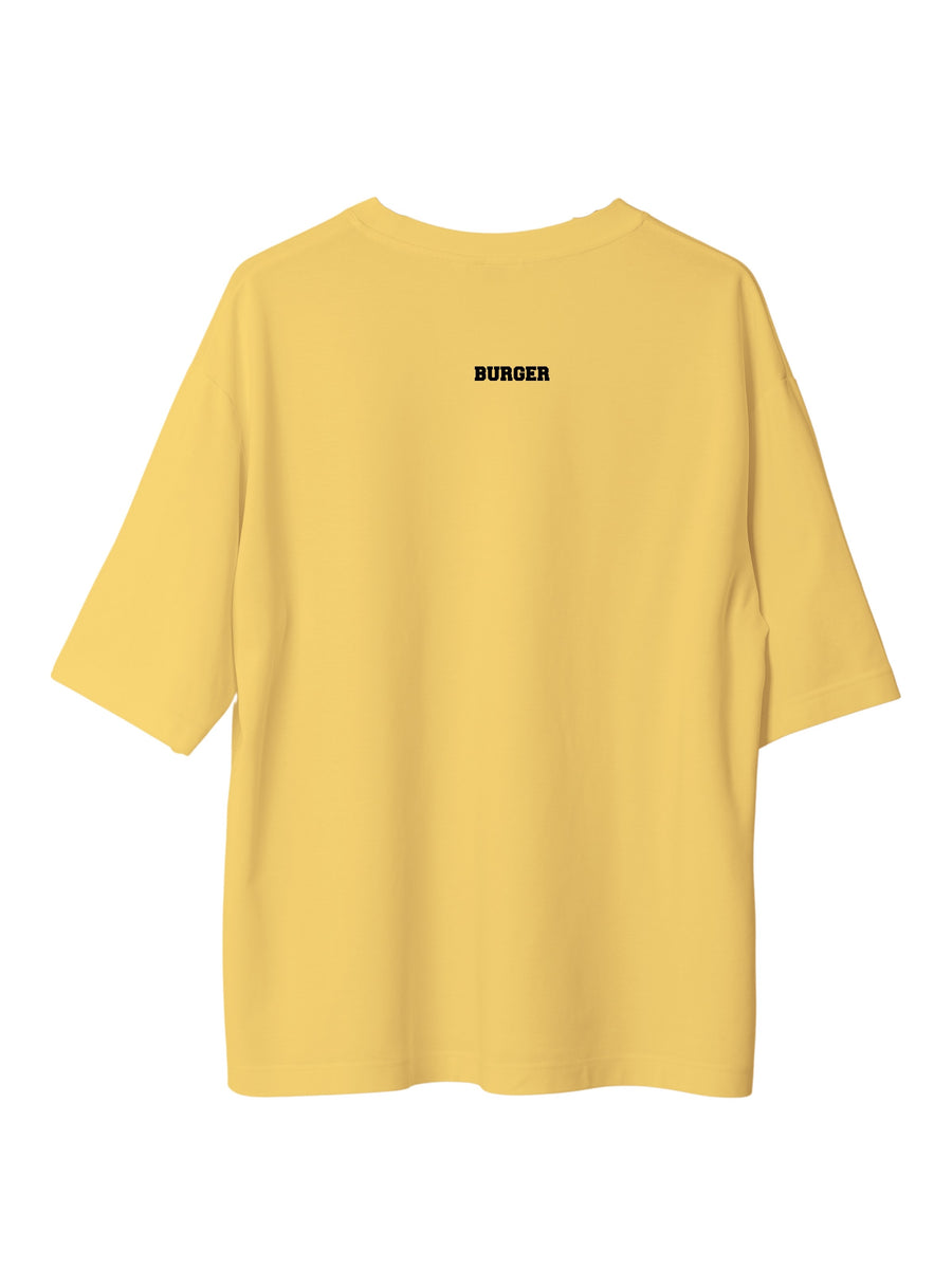 Burger Logo Oversized Unisex Tee