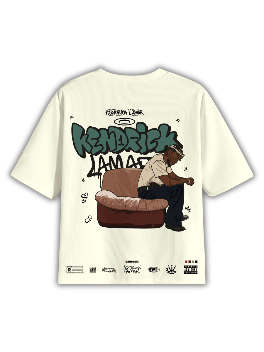 Kendrick Lamar: Mr. morale Cartoon art Drop Sleeved Tee for Men and Women