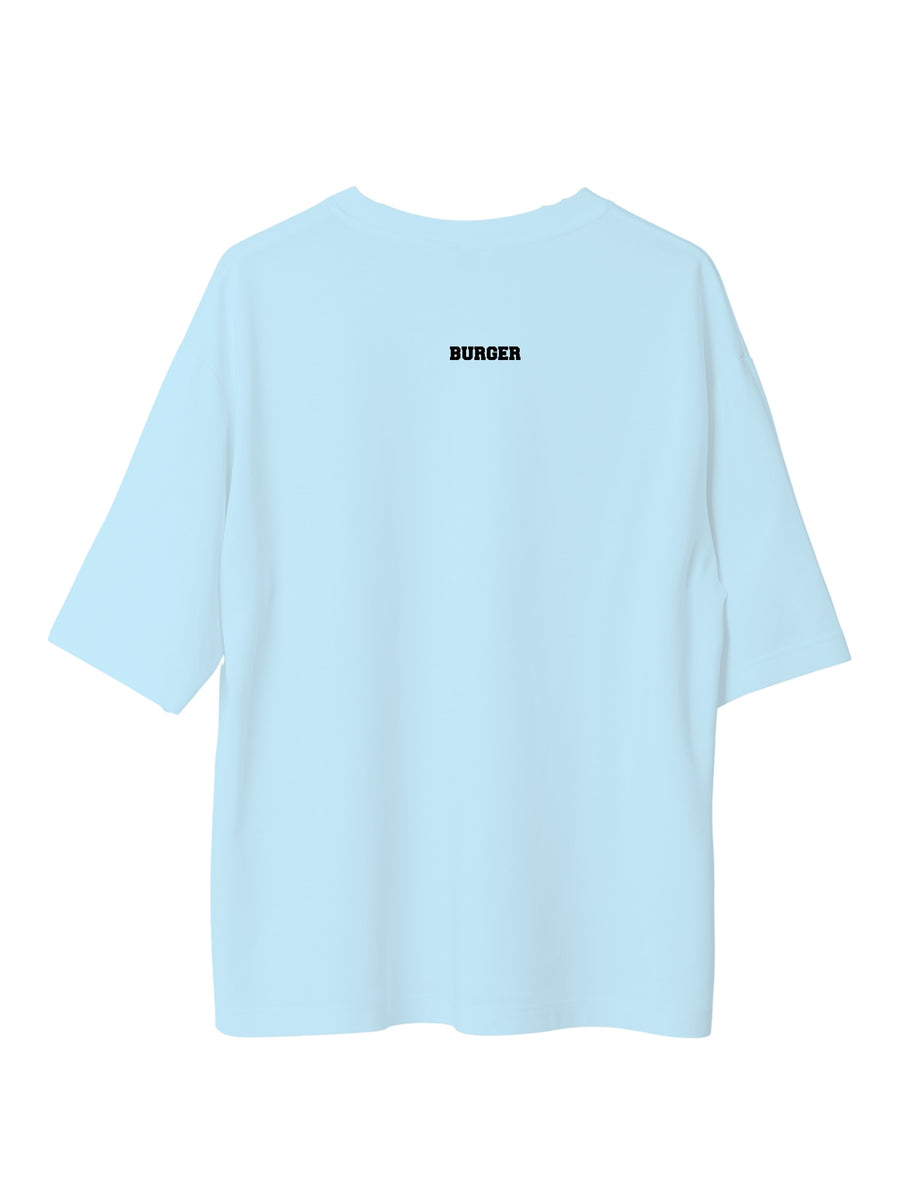 Burger Logo Oversized Unisex Tee