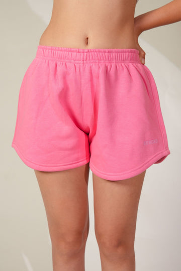 Kelly Sweat Shorts (Bubblegum Pink) for women