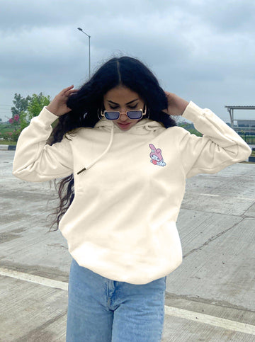 My Melody : Heavyweight Baggy Hoodie For Men and Women