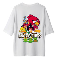 Angry Birds Army : Burger Bae Oversized  Tee For Men and Women