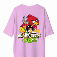 Angry Birds Army : Burger Bae Oversized  Tee For Men and Women