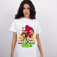 Angry Birds Army : Burger Bae Oversized  Tee For Men and Women