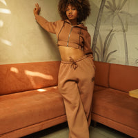 Mocha Mousse : Bomber Set For Women