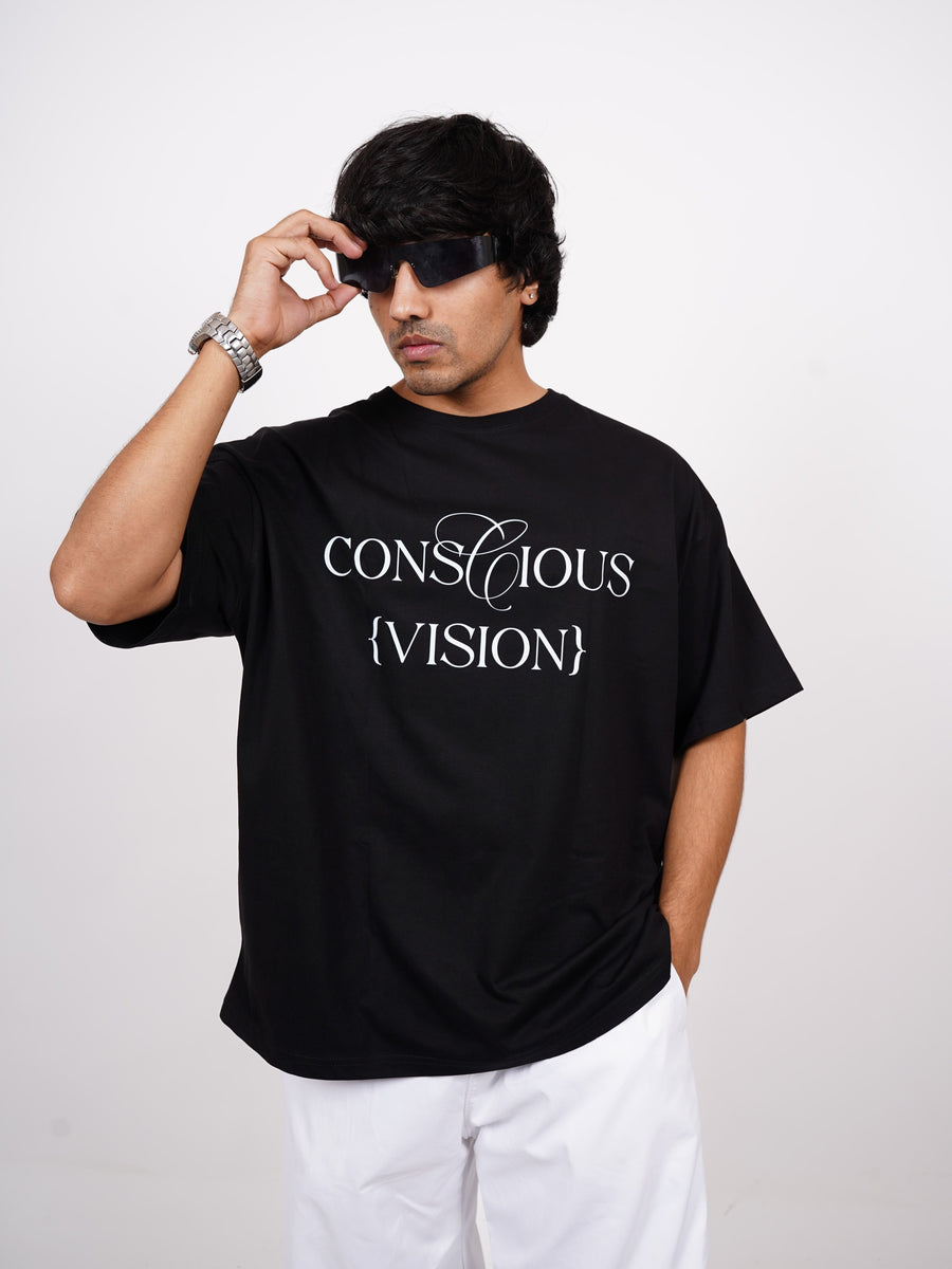 The made you look tee : Vision Drop Sleeved tee For Men and Women