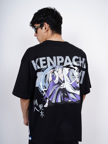 Kenpachi Zaraki (Reflective) : Bleach Drop Sleeved  Tee For Men and Women