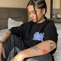 The Billie Eilish Cartoon Art Drop Sleeved Tee for Men and Women