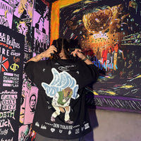 The Don Toliver Cartoon art Drop Sleeved Tee for Men and Women