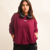 Basic : Heavyweight Baggy Sweatshirt For Men And Women