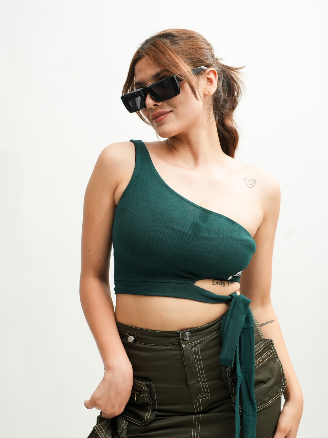 One Shoulder Top (Brittany Top) For Women