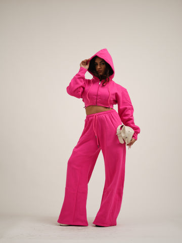 Bomber Set Hot Pink For Women