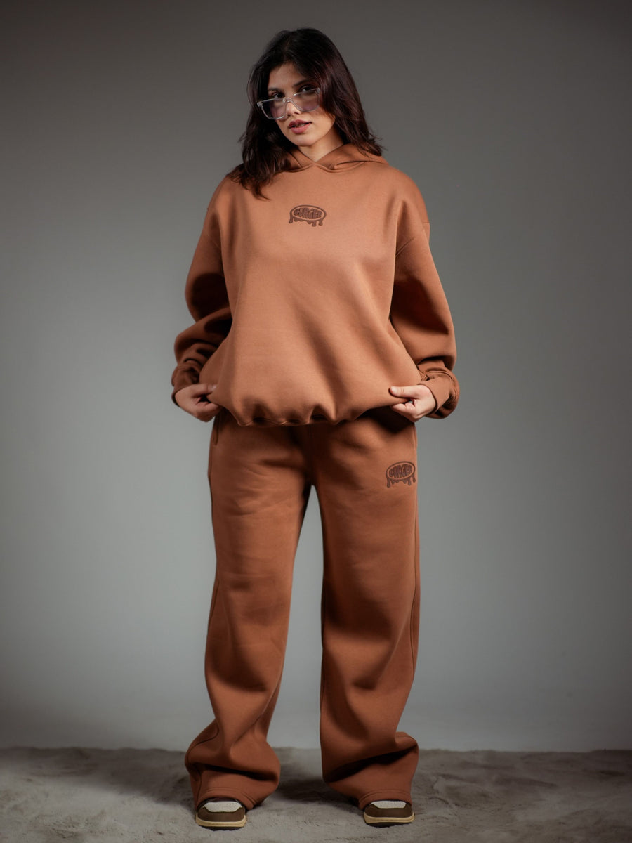 Mocha Mousse : Drake Set (Hoodie + Bottom) For Men And Women