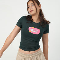 Certified Delulu - IT Girl Y2K Baby Tee For Women