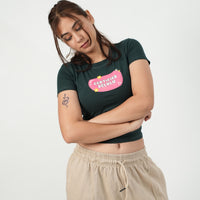 Certified Delulu - IT Girl Y2K Baby Tee For Women