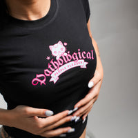 Pathological People Pleaser - It Girl Y2k Bay tee for Women