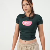 Certified Delulu - IT Girl Y2K Baby Tee For Women