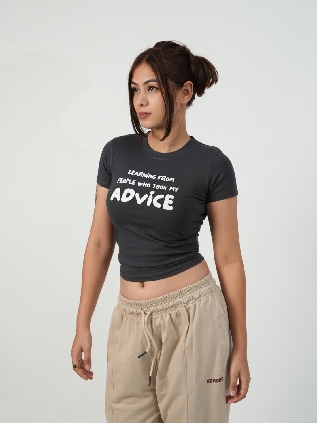 My Advice - IT Girl Y2K Baby Tee For Women