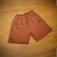 Mocha Mousse : Adam relaxed fit sweat shorts for men