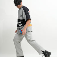 Berlin lounge side slit sweatpants for Men And Women