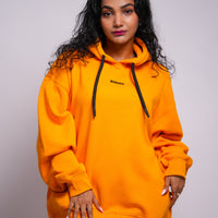 Ye Hoodie : Minimal Burger Logo Heavyweight Baggy Hoodie For Women