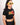 Hot Stuff - Burger Bae Round Neck Crop Baby Tee - BurgerBae