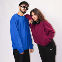 Basic : Heavyweight Baggy Sweatshirt For Men And Women