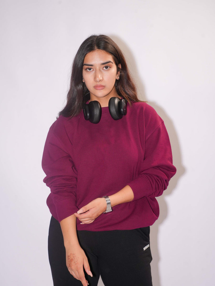 Basic : Heavyweight Baggy Sweatshirt For Men And Women