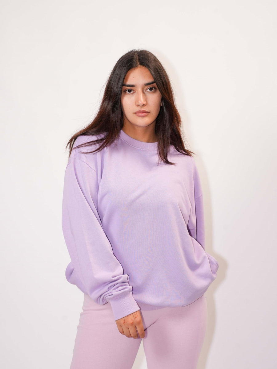 Basic : Heavyweight Baggy Sweatshirt For Men And Women