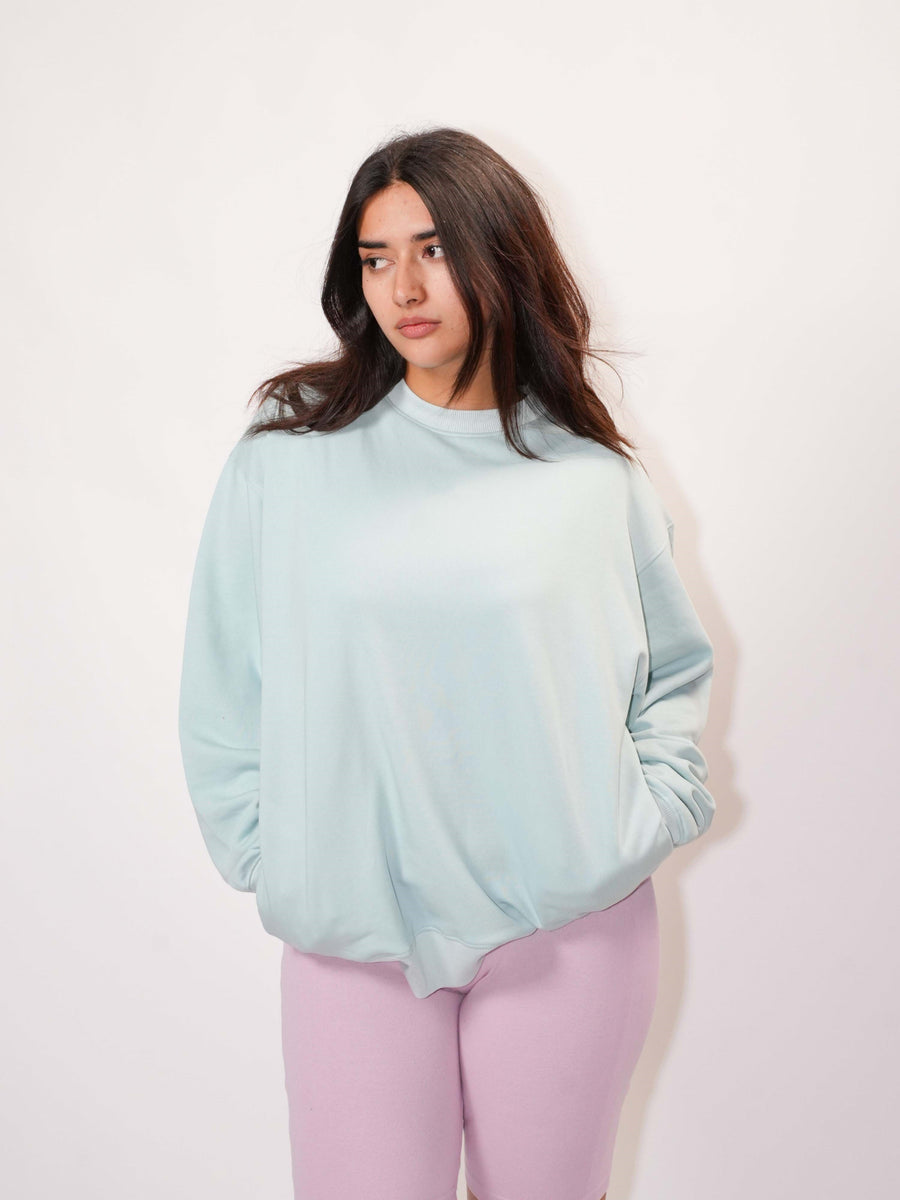 Basic : Heavyweight Baggy Sweatshirt For Men And Women