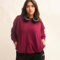 Basic : Heavyweight Baggy Sweatshirt For Men And Women