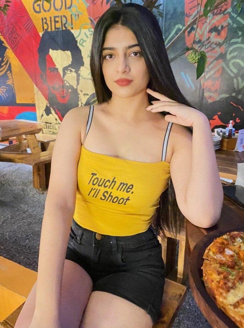 Touch Me I'll Shoot Camisole Camisole Burger Bae XS Bright Yellow 