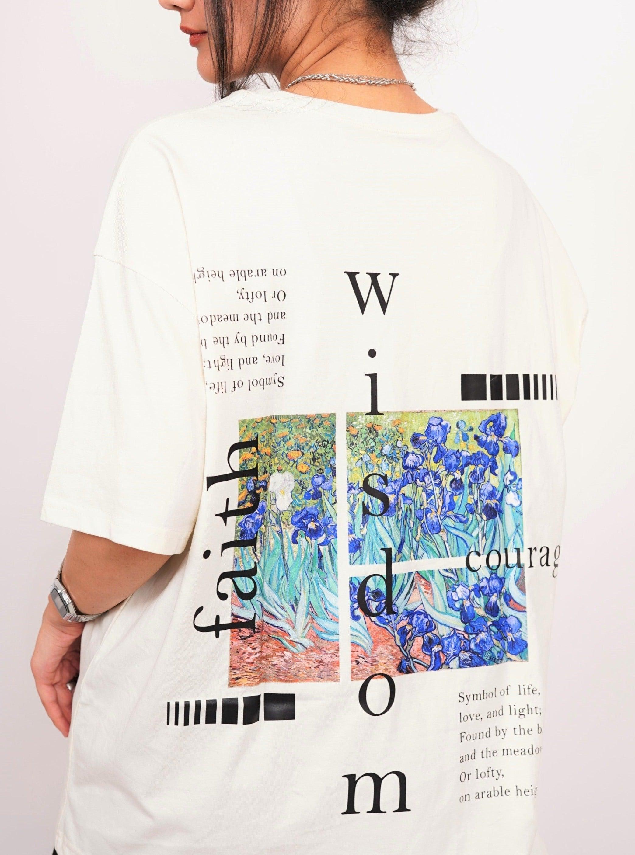 Van Gogh Collection : Starry Night Drop:Sleeved Tee For Men and Women –  BurgerBae